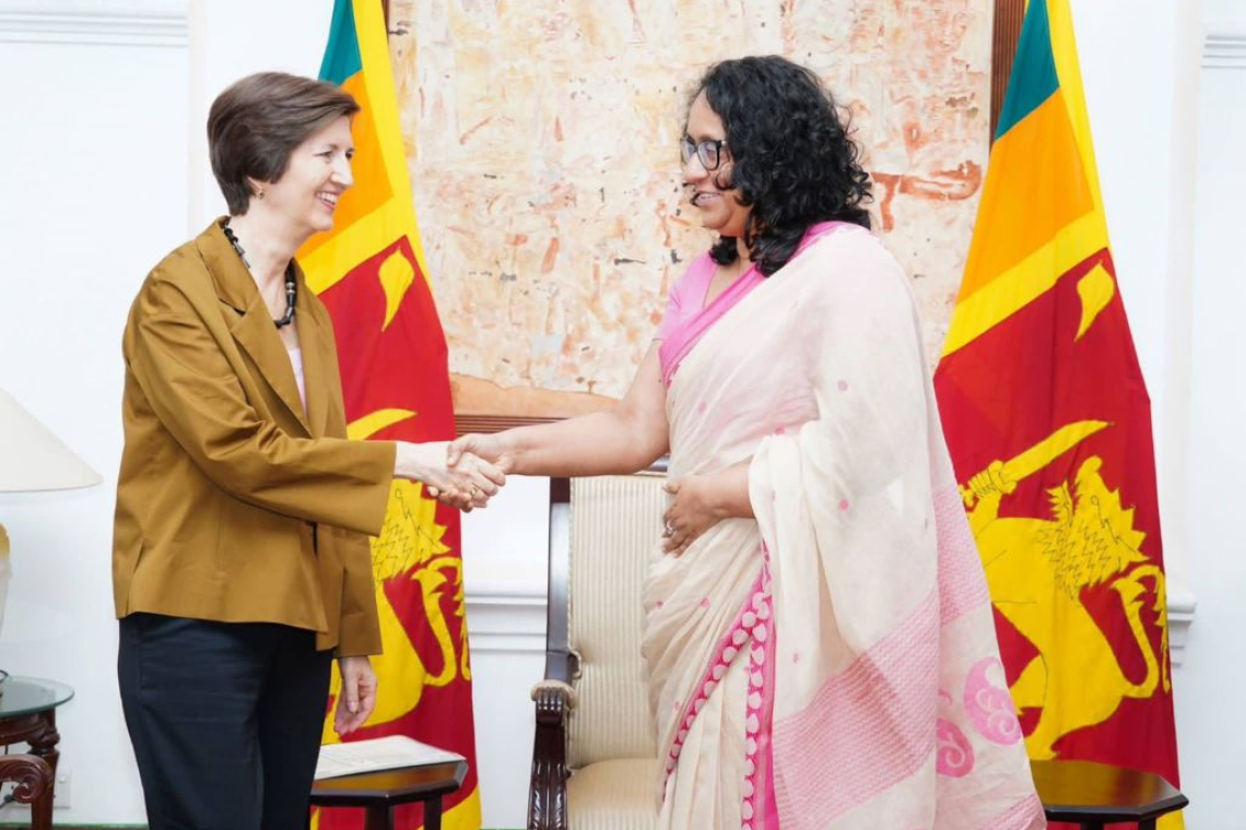 ස්විට්සර්ලන්ත තානාපති සහ අගමැති හරිනි අතර හමුවක් 